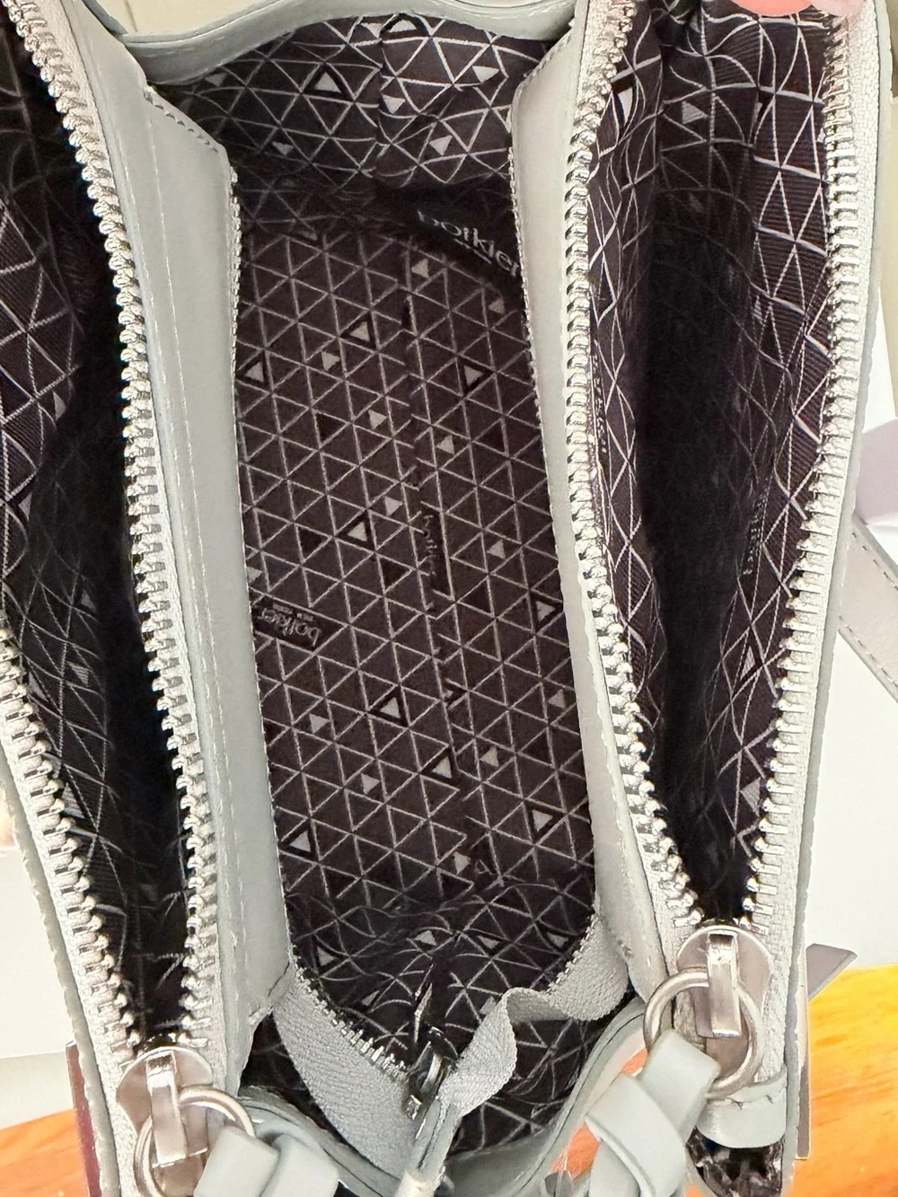 NWT Botkier x Coco Rocha Kitty London Leather Crossbody Bag Pink Gray MSRP $248